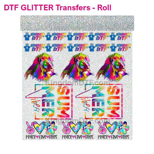 DTF GLITTER Transfers