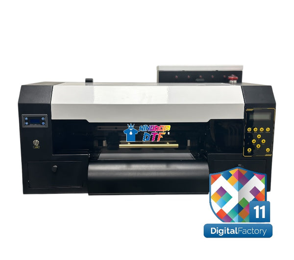 Knight A3 PRO™ DTF Printer 13” Inch Dual Head i1600 - Direct To Film Printer (NEW)