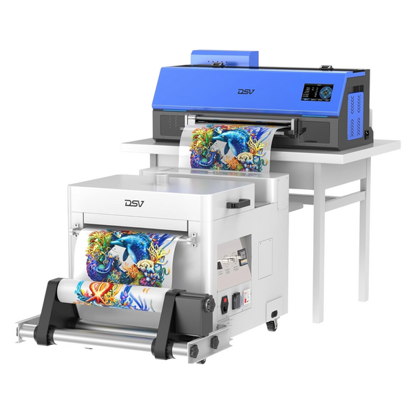 DSV A3 Plus XP600 DTF Printer C13 + Powder Shaker