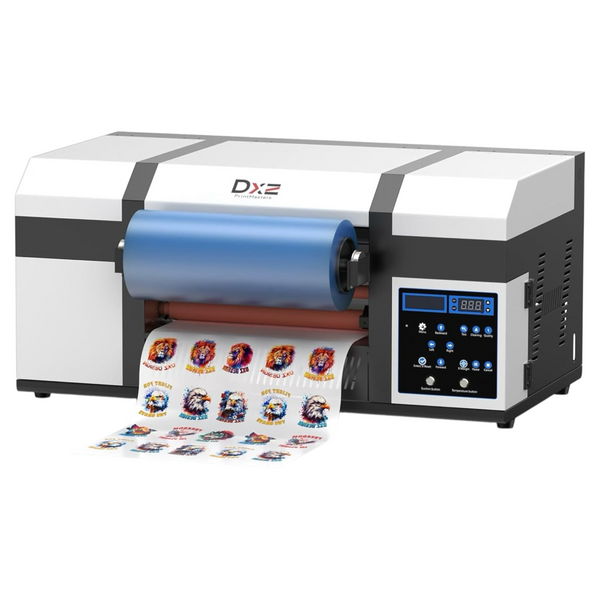 DXZ A3 UV DTF Printer Dual Head XP600 with Laminator