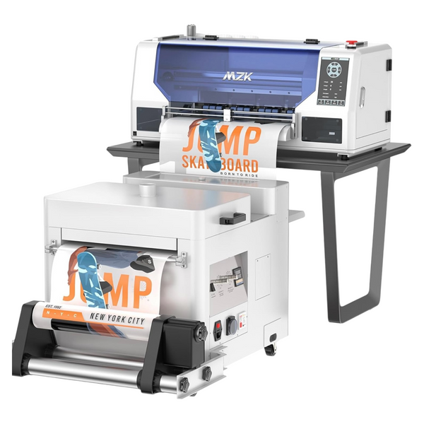 MZK 13" Dual Head XP600 DTF Printer 3H Pro + Powder Shaker