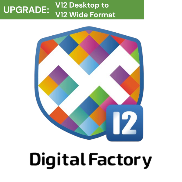 Fiery Digital Factory 12 DTF Upgrade v12 Desktop to v12 Wide Format (U ...