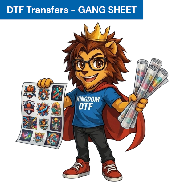 DTF Transfers Build a Gang Sheet | Kingdom Transfers | Kingdom DTF