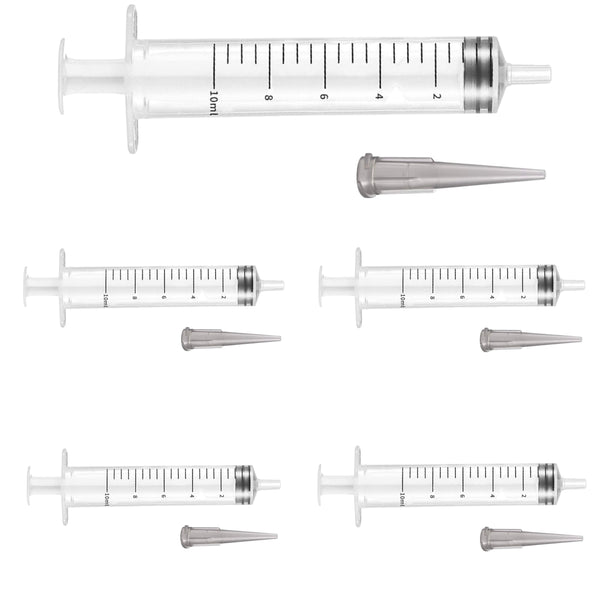 10ml Syringes and Tips for Prime Dampers (Pull Ink) - Set of 5