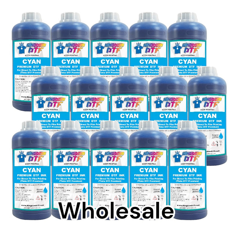 Cyan DTF Ink - Best Direct To Film Ink - WHOLESALE EXPIRING SOON