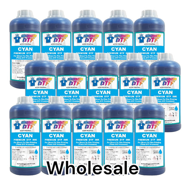 Cyan DTF Ink - Best Direct To Film Ink - WHOLESALE