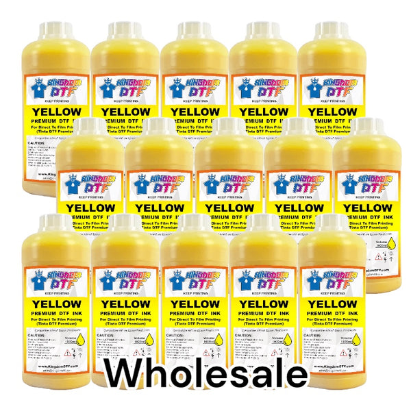 Yellow DTF Ink - Best Direct To Film Ink - WHOLESALE