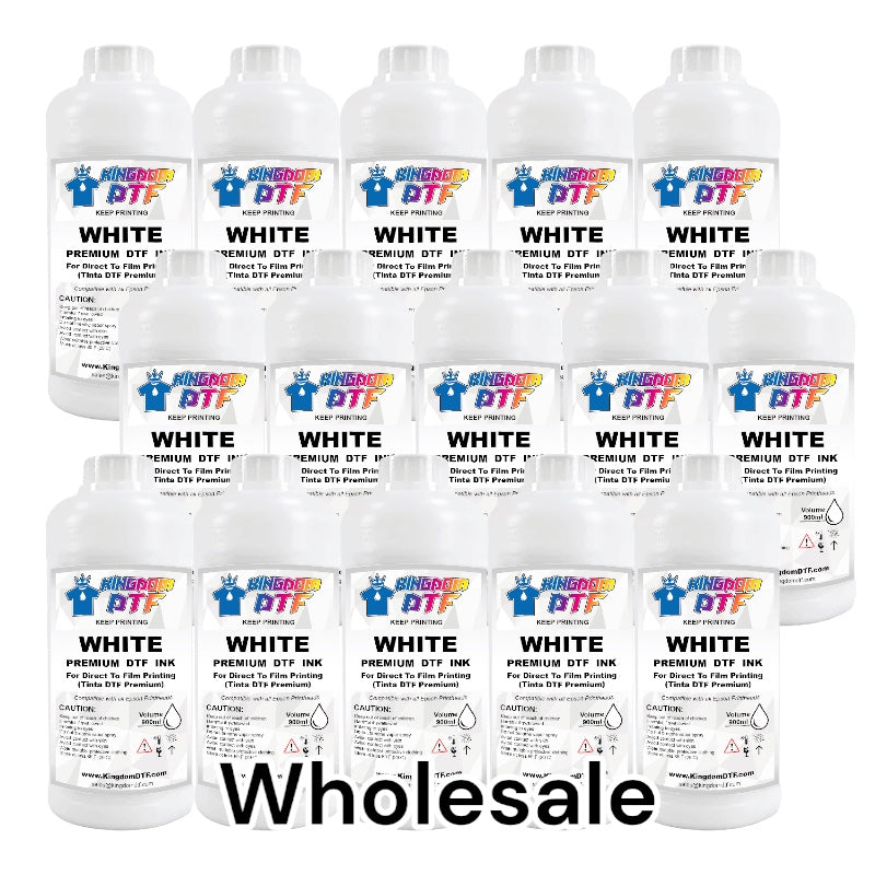 White DTF Ink - Best Direct To Film Ink - WHOLESALE EXPIRING SOON
