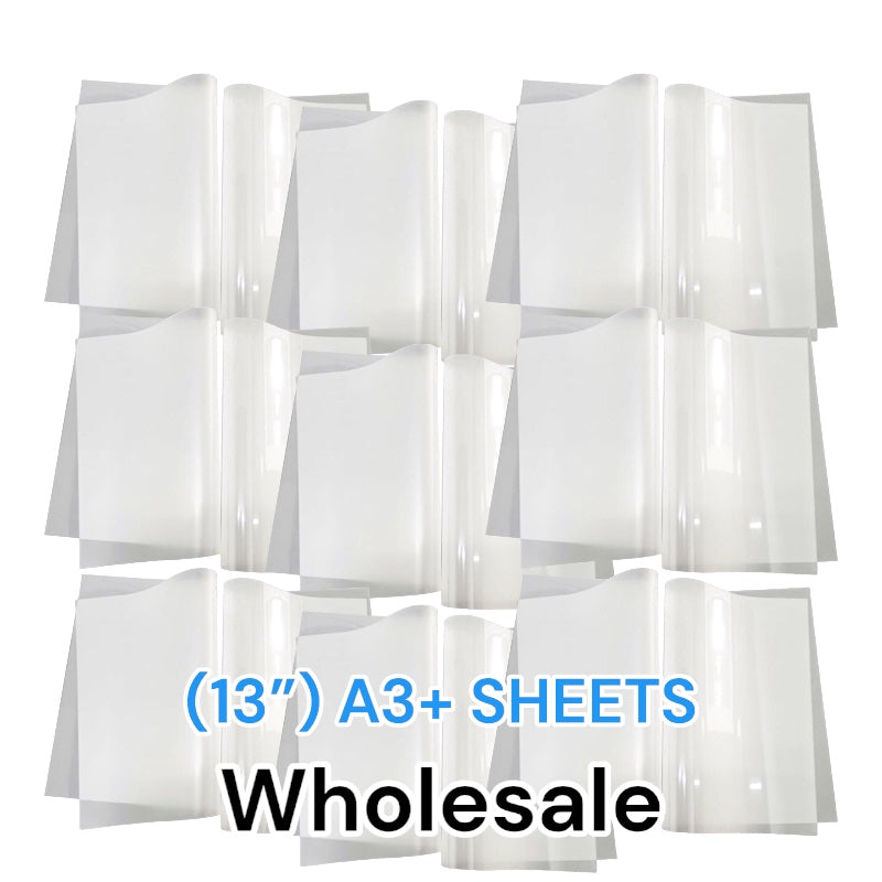 DTF Transfer Film A3 Sheets 11.7" x 16.5" (1000 Sheets) - WHOLESALE